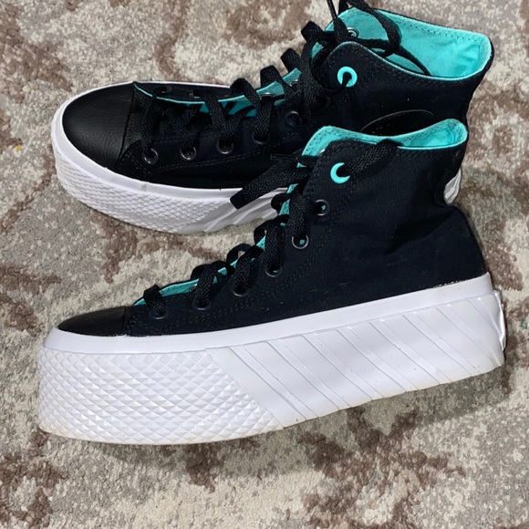 Converse Shoes - Converse high top platform sneakers